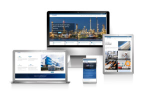 Уеб дизайн на корпоративен сайт за ELMARK Holding – DM Design Studio