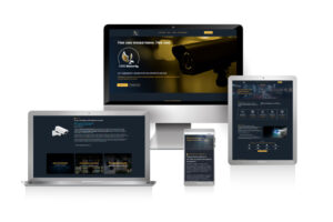 Уеб дизайн на бизнес сайт за DSS Security – DM Design Studio