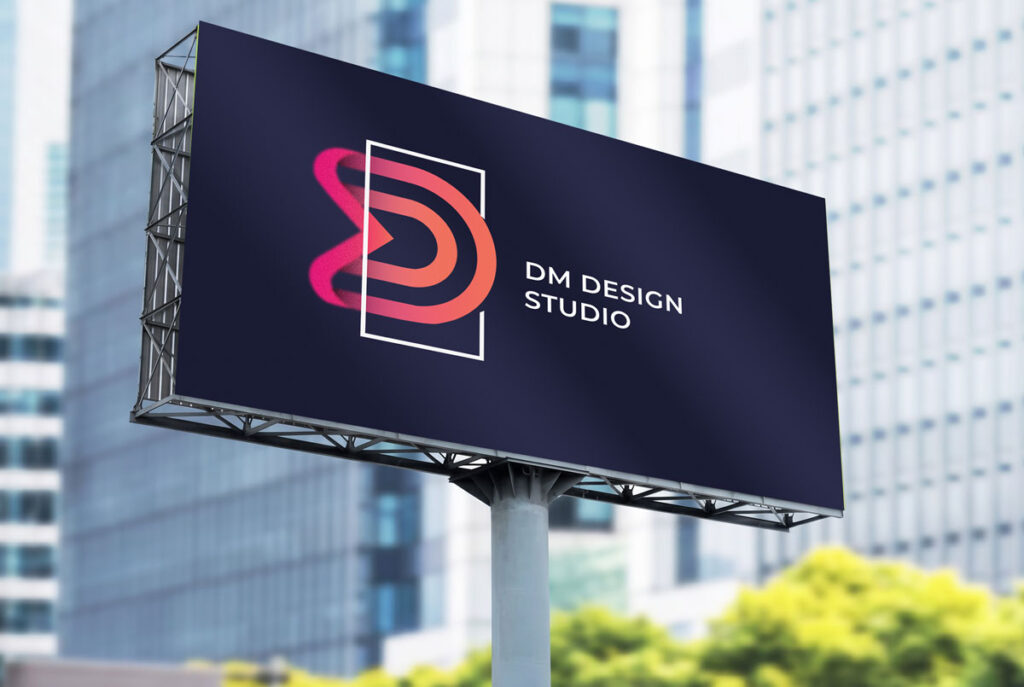 Дизайн на външна реклама и билбордове от DM Design Studio