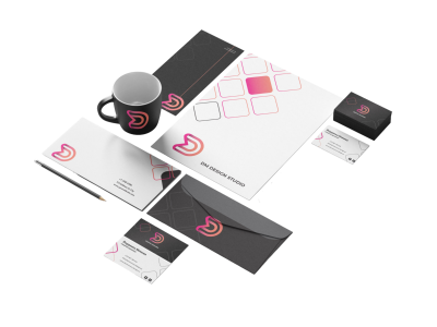 Лого и визуална идентичност за бранд – DM Design Studio